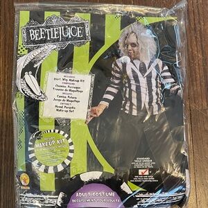 adidas Black and White Striped Kids Costume